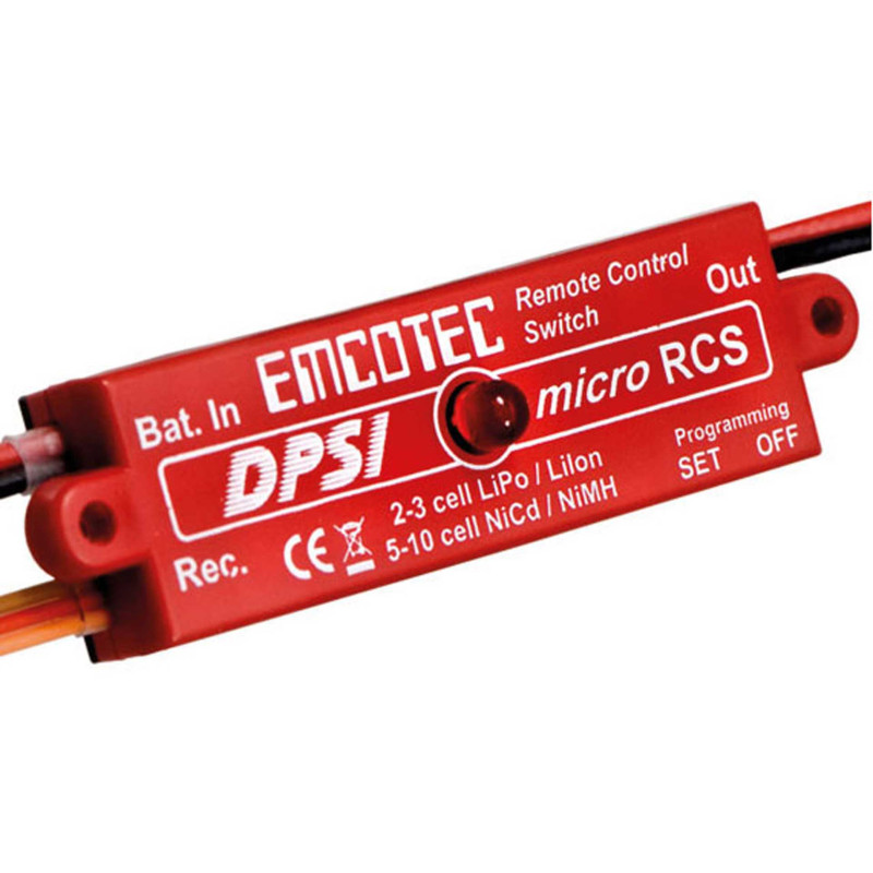 Interrupteur RC DPSI Micro RCS Emcotec