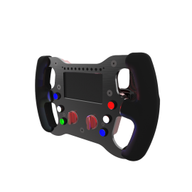 SINGLE SEATER STEERING WHEEL SWX2210 - 2 PALETTES - 2 ROTARY - 6 SWITCH