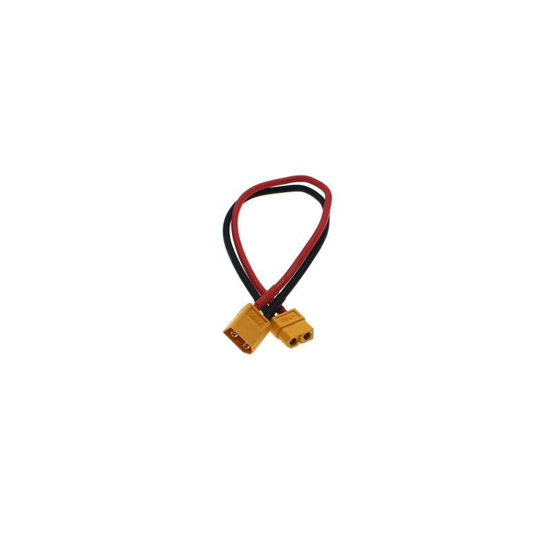 Connecteur XT60 Male → XT60 Female Cable – 25 cm