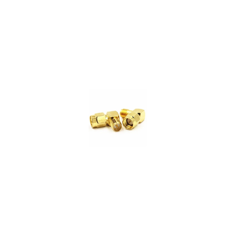 Adaptateur coudé 90° RP-SMA vers SMA