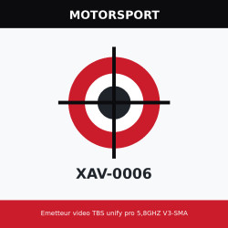 Emetteur video TBS unify pro 5,8GHZ V3-SMA