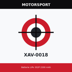 Batterie LiPo 3S2P 2200 mAh