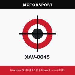 Récepteur R20085B 2,4 GHZ Futaba 8 voies S/FHSS