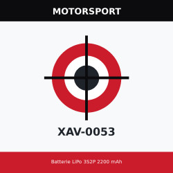 Batterie LiPo 3S2P 2200 mAh