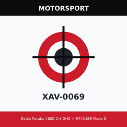 Radio Futaba 26SZ 2.4 GHZ + R7014SB Mode 2