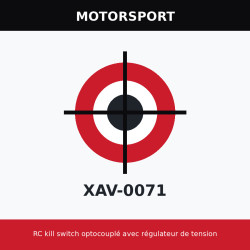 RC kill switch optocouplé avec régulateur de tension 5-7,4 V 6A