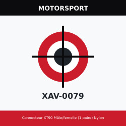 Connecteur XT90 Mâle/femelle (1 paire) Nylon