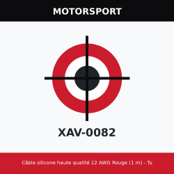 Câble silicone haute qualité 12 AWG Rouge (1 m) - Turnigy R12A1062-06