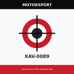 Connecteur XT60 Femelle 60A