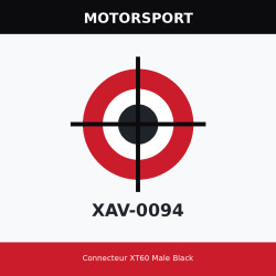 Connecteur XT60 Male Black