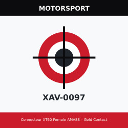 Connecteur XT60 Female AMASS – Gold Contact