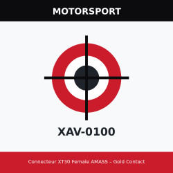 Connecteur XT30 Female AMASS – Gold Contact