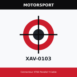 Connecteur XT60 Parallel Y-Cable