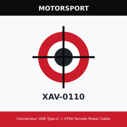 Connecteur USB Type-C → XT60 Female Power Cable