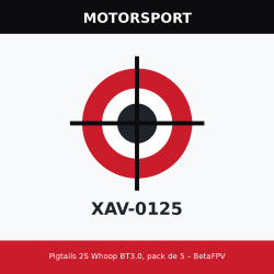 Pigtails 2S Whoop BT3.0, pack de 5 – BetaFPV
