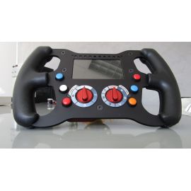 SINGLE SEATER STEERING WHEEL SWX2210 - 2 PALETTES - 2 ROTARY - 6 SWITCH