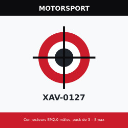 Connecteurs EM2.0 mâles, pack de 3 – Emax