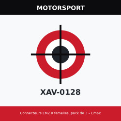 Connecteurs EM2.0 femelles, pack de 3 – Emax
