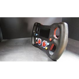 SINGLE SEATER STEERING WHEEL SWX2210 - 2 PALETTES - 2 ROTARY - 6 SWITCH