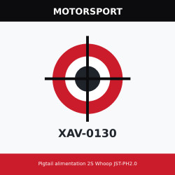Pigtail alimentation 2S Whoop JST-PH2.0