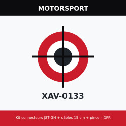 Kit connecteurs JST-GH + câbles 15 cm + pince – DFR