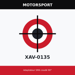 Adaptateur SMA coudé 90°