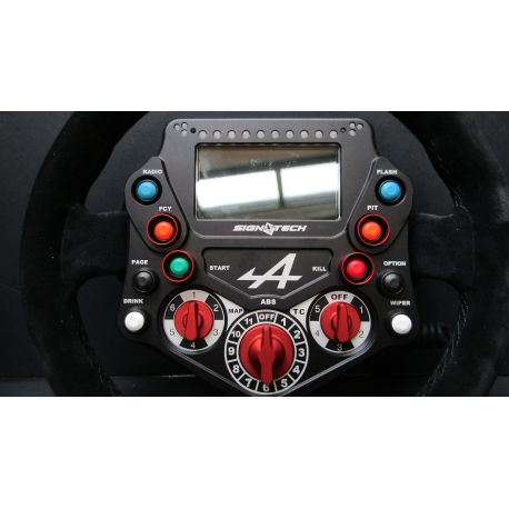 VOLANT GTC - 2 PALETTES - 4 ROTATIFS - 10 BOUTONS - SANS Q R 