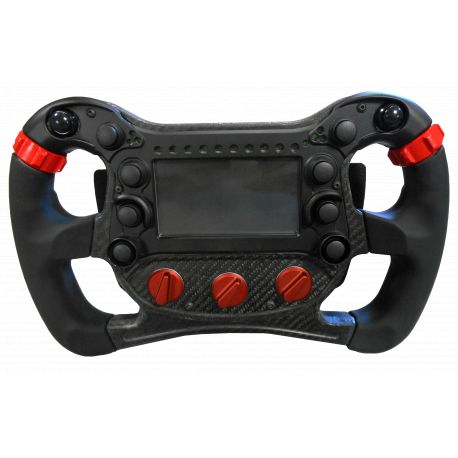 Single-seat steering wheel FE 2230 S3 with 2 Paddles Shift3 rotating