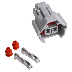 Connecteur 2 voies Injecteur Nippon/Denso A (CONNECTEUR-2PIN-INJECTEUR-NIPPONDENSO-A)