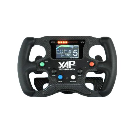 Volant Carbone Monoplace 4 palettes - FR