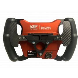 VOLANT MONOPLACE SWX2210 - 2 PALETTES - 2 ROTARY - 6 SWITCH - SIMULATION