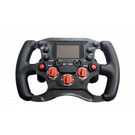 STEERING WHEEL CARBON ENDURANCE - 2 PADDLE SHIFT - 3 ROTARY KNOB
