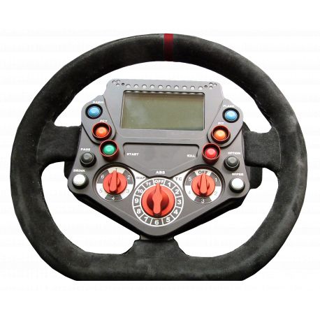 VOLANT GTC - 2 PALETTES - 4 ROTATIFS - 10 BOUTONS - SANS Q R 