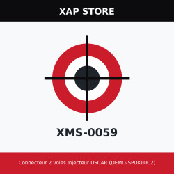 Connecteur 2 voies Injecteur USCAR (DEMO-SPDKTUC2)