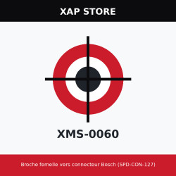 Broche femelle vers connecteur Bosch (SPD-CON-127)