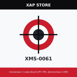 Connecteur 3 voies Bosch JPT (TPS, déclencheur) (SPDKKSBB3)