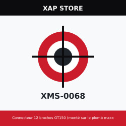 Connector 12 pins GT150 (monté sur le plomb maxxecu) (SPD-CON-144)