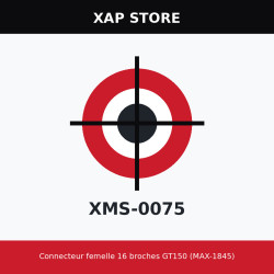 Connecteur femelle 16 broches GT150 (MAX-1845)
