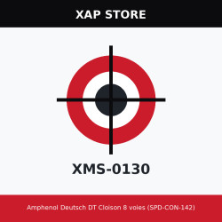Amphenol Deutsch DT Cloison 8 voies (SPD-CON-142)