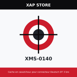 Cache en caoutchouc pour connecteur Deutsch DT 3 broches (SPD-CONP-009)