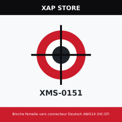 Broche femelle vers connecteur Deutsch AWG14 (HC-DT-PIN14F)
