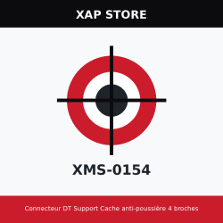 Connecteur DT Support Cache anti-poussière 4 broches (HC-DT-086)