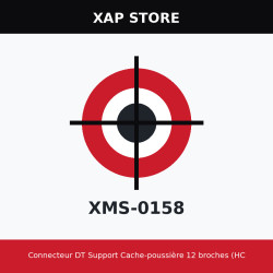 Connecteur DT Support Cache-poussière 12 broches (HC-DT-089)