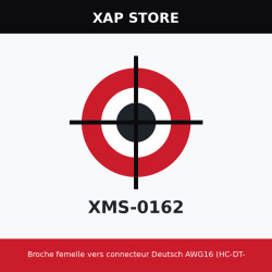 Broche femelle vers connecteur Deutsch AWG16 (HC-DT-PIN16F)