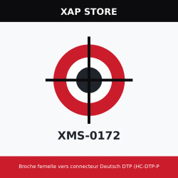 Broche femelle vers connecteur Deutsch DTP (HC-DTP-PIN-F2)