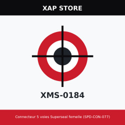 Connector 5 ways Superseal female (SPD-CON-077)