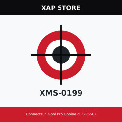 Connecteur 3-pol P65 Bobine d (C-P65C)