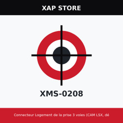 Connecteur Logement de la prise 3 voies (CAM LSX, déclencheur 24X) (MAX-1946)