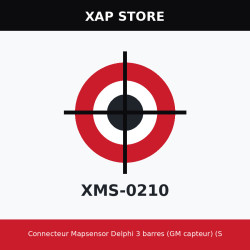 Connecteur Mapsensor Delphi 3 barres (GM capteur) (SPD-CON-102)