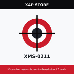 Connecteur capteur de pression/température à 3 broches (SPD-CON-135)